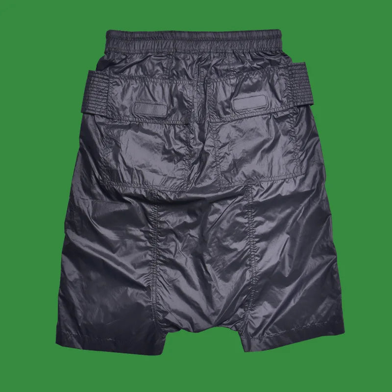 HKSH Spring Summer New Thin Knee Length Pants Youth High Street Fashion Shorts Men Ins Tide Chic Dark Niche Design Capris HK0825