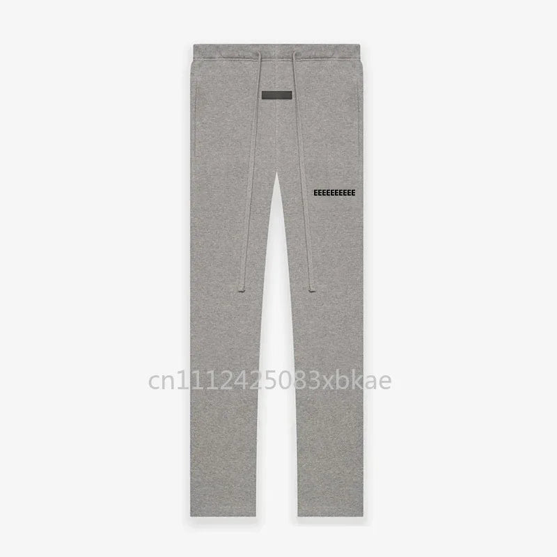 22SS Men's Pants Classic Design Men's Flocking Letter Logo Sweatpants Designer Brand Couple Loose Cotton Pants