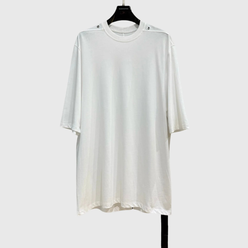 Owen Seak Men T Shirt 100% Cotton Gothic Style Men's Clothing Tops Tees Oversized Summer Women Black White T Shirt Size XL