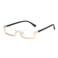 Classic Blue Ray Blocking Anti-Blue Light Glasses Eye Protection Metal Computer Goggles Ultralight Square Eyeglasses Men Women