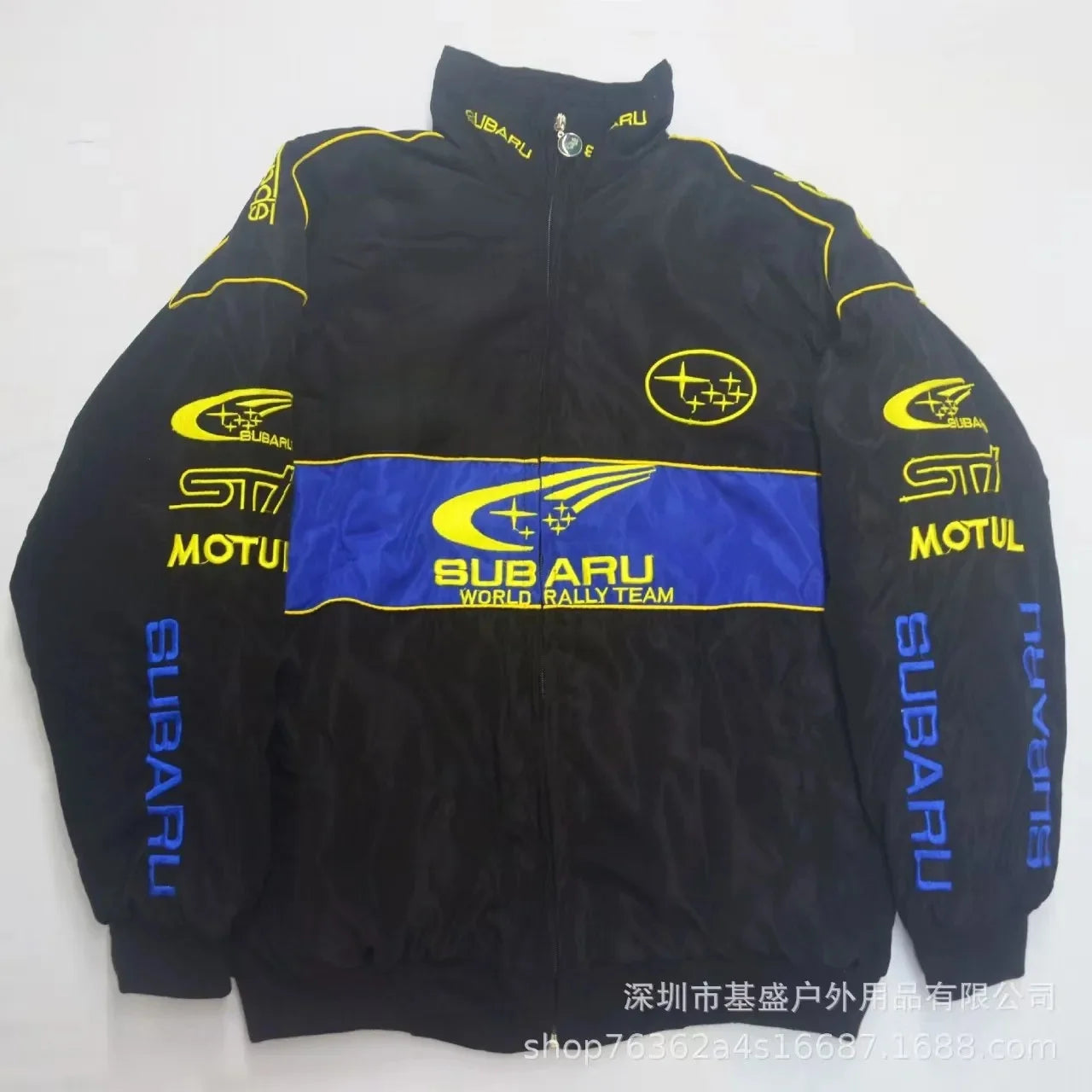 Subaru F1 racing suit, embroidered jacket, motorcycle, bicycle, sports jacket