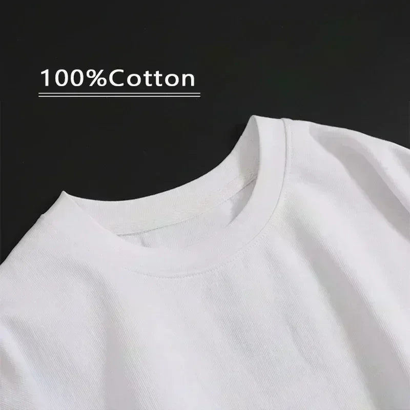 American High Street Fashion Clothing Street Hip-hop Retro Skull Fashionable Loose T-shirt Men Harajuku Y2K Casual Short Sleeves