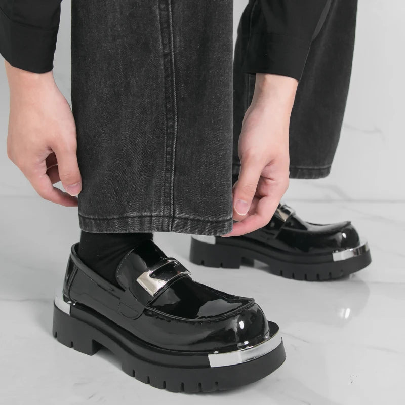 Spring Summer Mens Loafers Casual Leather Man Shoes Handmade Mocasines Slip-On Driving Shoes Outdoor Boat Shoes Oxford Footwear