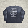 Yao Fashion Streetwear Luxuy Vintage Loose Baggy High Street Sport Autumn High Qualit Cotton Long Sleeve T Shirt For Men Unisex