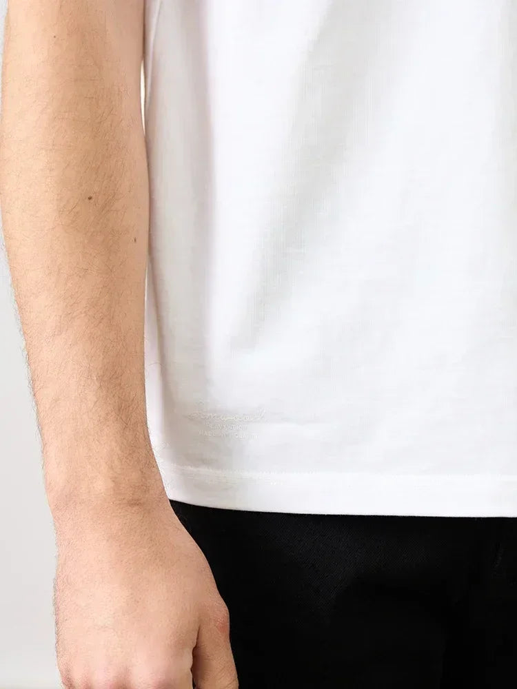 Hip-hop Cross Print Loose Short-sleeved T-shirt for Men and Women, American High Street Style for Summer