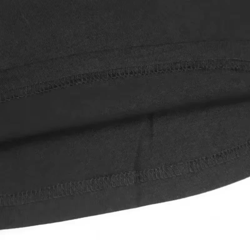 Minimalist Tee for Men Black Cotton Oversized Silhouette Designer Streetwear Breathable ComfortableEssential SummerWardrobePiece
