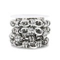1 Meter Stainless Steel Oval Chunky Knot Chain Heavy Punk Necklaces Chains Handmade Bracelets DIY Jewelry Findings Making