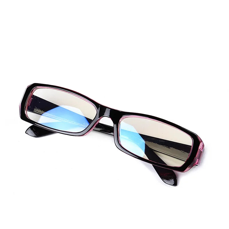 Small Square Frame Glasses Women Retro Harajuku Eyeglasses Clear Reading Spectacle Blue Light Blocking Eyewears