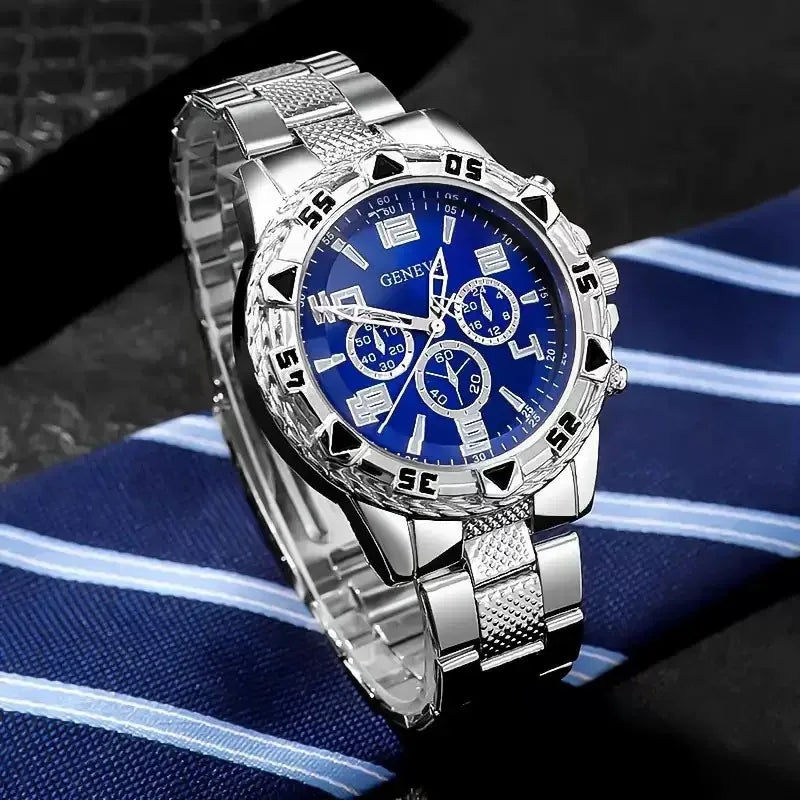 Mens Watches Luxury Brand Watches for Mens Fashion High Quality Luxury Simple WristWatch Business Full Steel Sports Male Clock