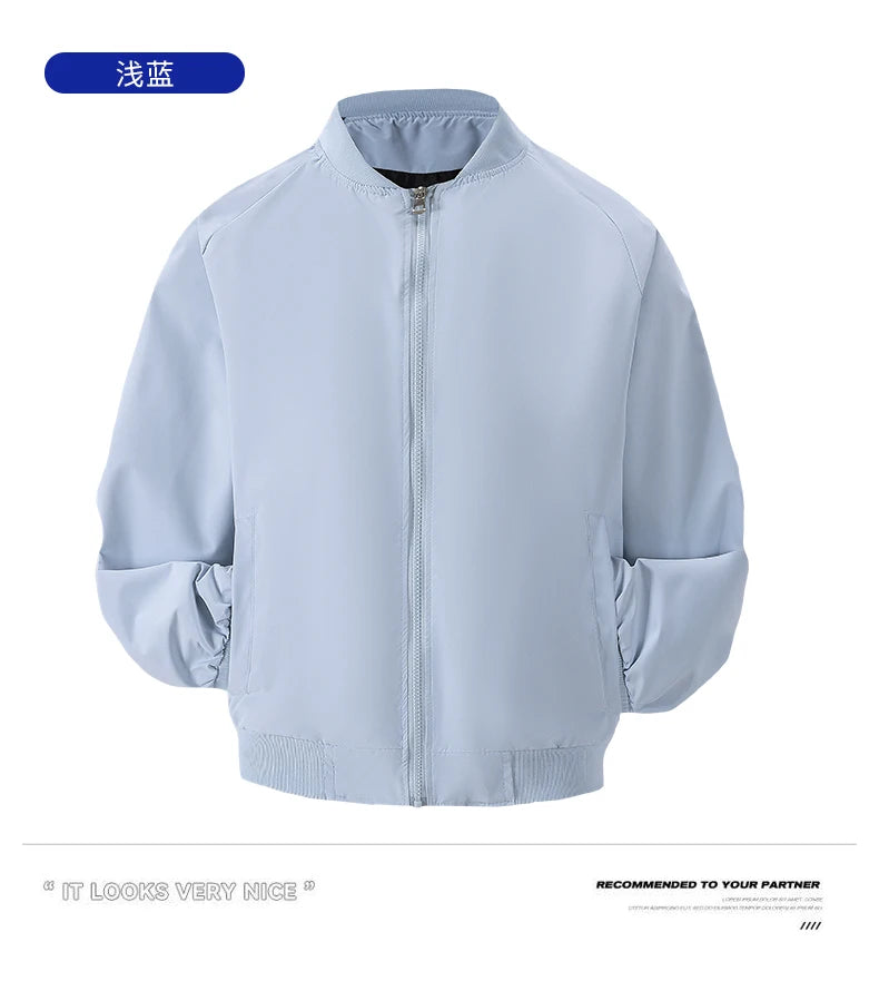 Mens Jacket Spring Autumn Outdoor Sports Casual Coats Men Waterproof Breathable Men Clothing Bomber Jacket Men Varsity Jacket