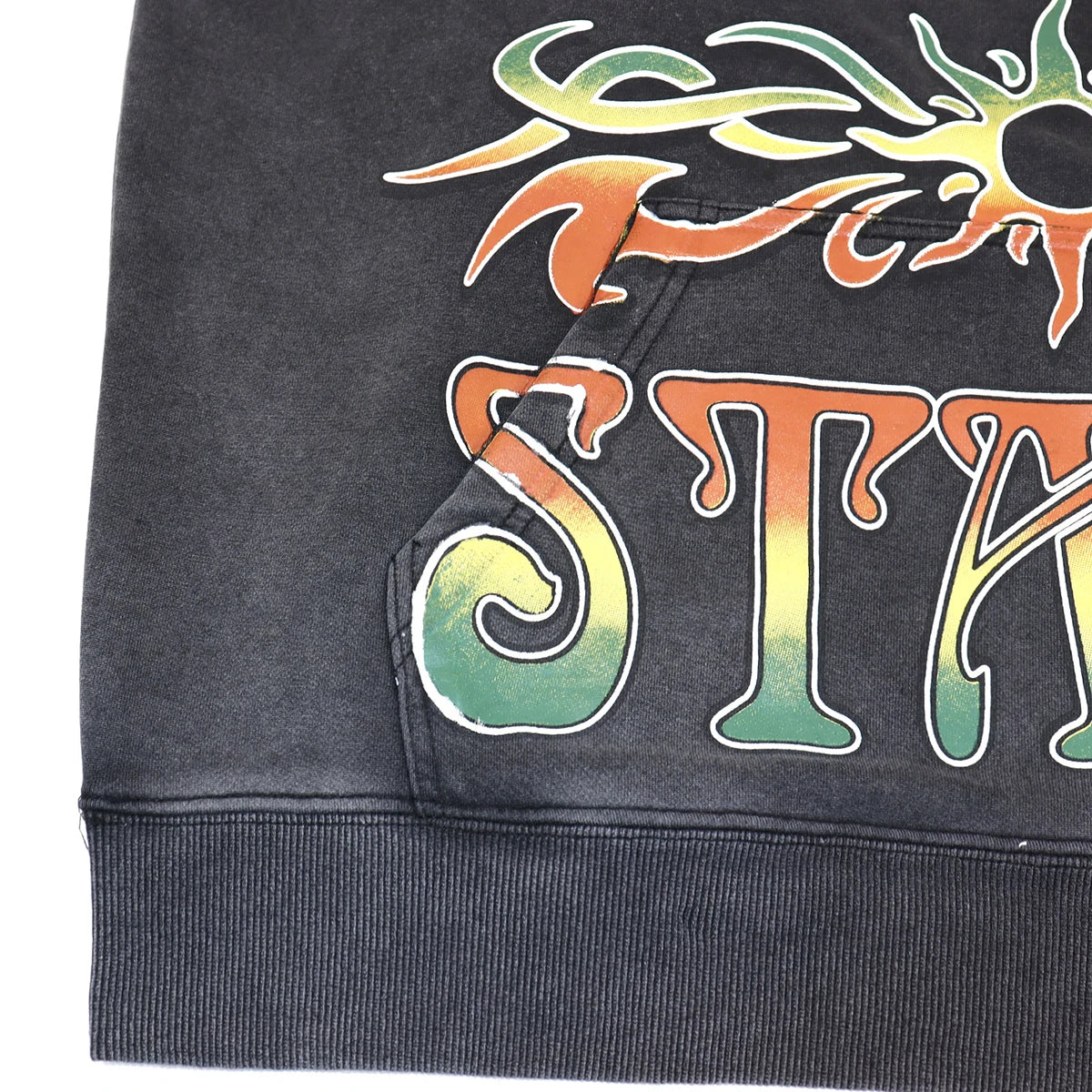 New Fashion Autumn Graffiti Letter Print Terry Hooded Hoodies for Men and Women Pullover Hip Hop Loose Cotton Sweatshirts