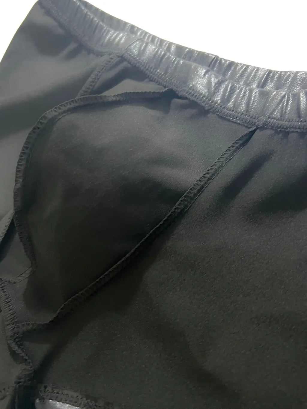 1pc men's PU leather flat corner shorts, sexy, suitable for dress up parties, adult novelty, nightclub parties, sweet gifts