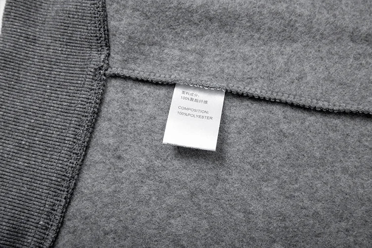 Man Hoodie Autumn European-Size Jacket Hooded Sweatshirt Men'S Spring And Autumn Top Women'S Bag Fishing Blouse Zip-Up