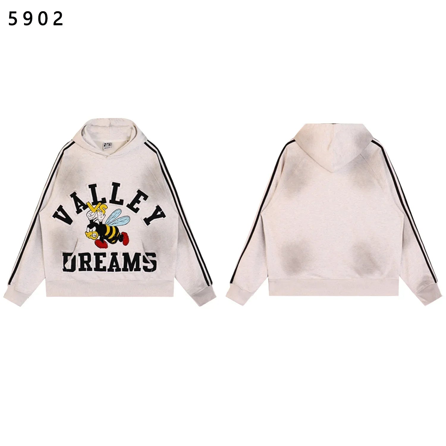 25ss High Quality Vale Washed Distressed  Hoodies Sweatpants Clothes Men Women Winter Autumn Casual Loose VALLEY  Pants