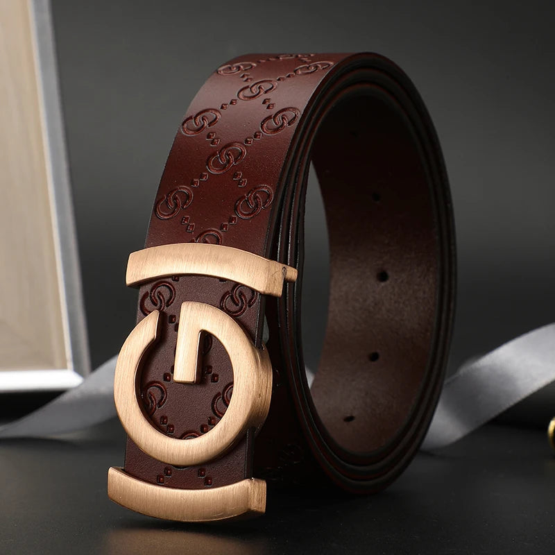 High Quality New 34mm Men Belt Leather Designers Trouser Fashion Brand Belt men Luxury fancy vintage Strap Belt for men jeans