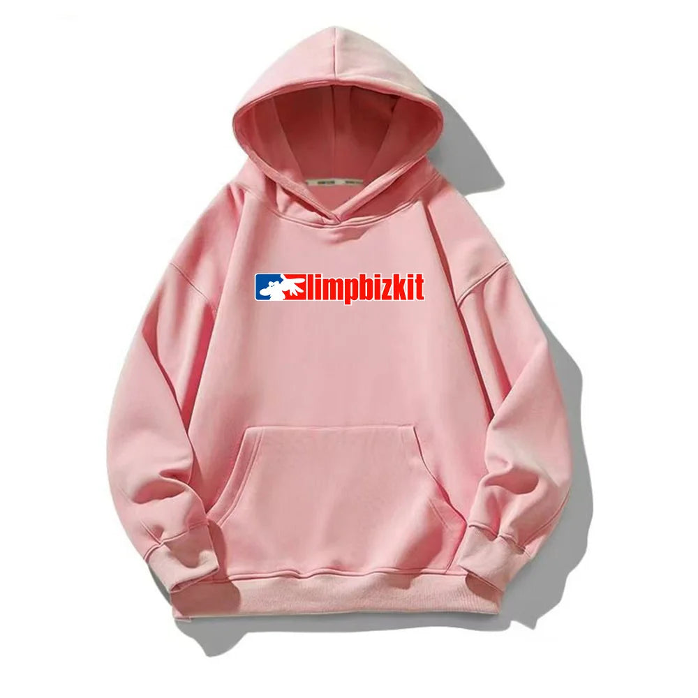 Fashion Men Hoodies Amazing of Limp Bizkit Pullovers Rap Rock Retro Sweatshirts Popular Trends Unisex Clothing High Street Hoody