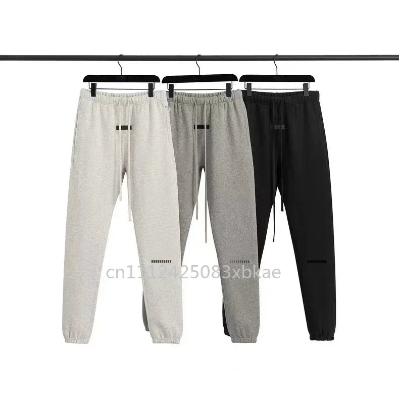 22SS Men's Pants Classic Design Men's Flocking Letter Logo Sweatpants Designer Brand Couple Loose Cotton Pants