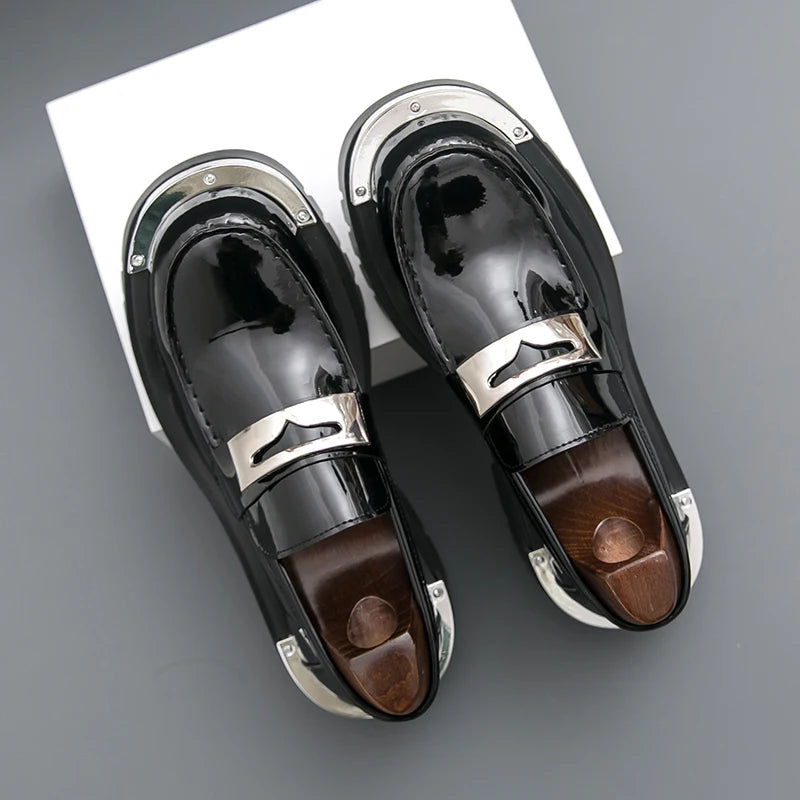 Spring Summer Mens Loafers Casual Leather Man Shoes Handmade Mocasines Slip-On Driving Shoes Outdoor Boat Shoes Oxford Footwear