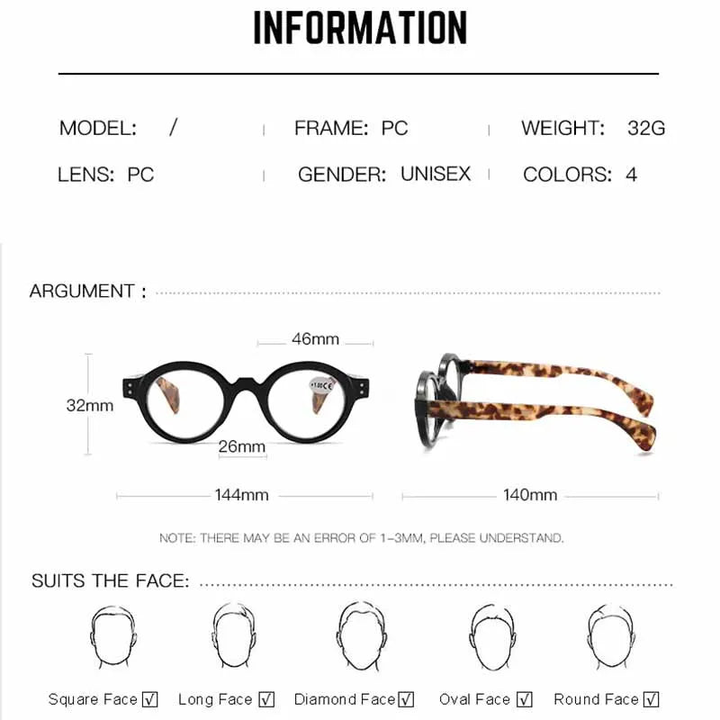 YOOSKE Trendy Design Reading Glasses Style Fashion Anti-Blue Light High Quality Prescription Eyeglasses Brand