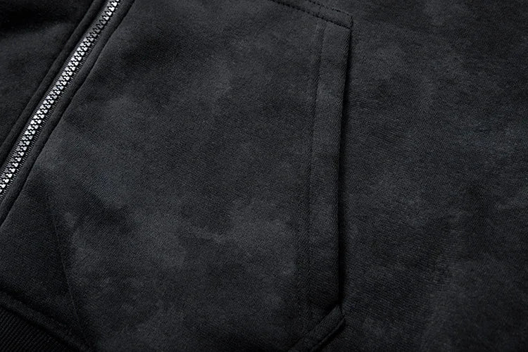Man Hoodie Autumn European-Size Jacket Hooded Sweatshirt Men'S Spring And Autumn Top Women'S Bag Fishing Blouse Zip-Up