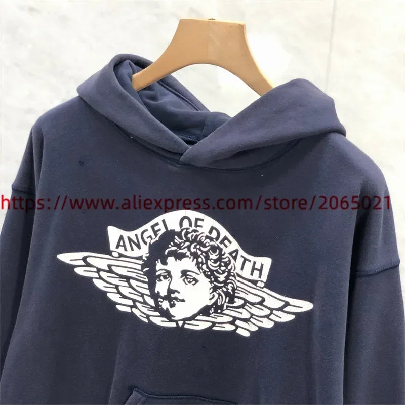 Sanskrit Printing Apricot Saint Sweatpants Men Women Jogger Drawstring Pants