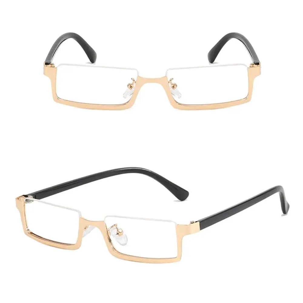 Classic Blue Ray Blocking Anti-Blue Light Glasses Eye Protection Metal Computer Goggles Ultralight Square Eyeglasses Men Women