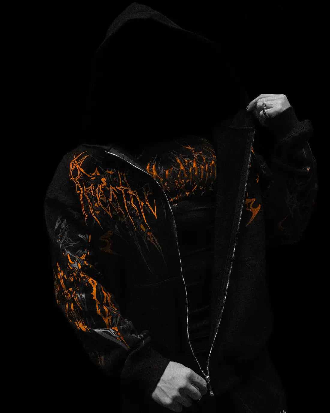 Men Women Y2K Gothic Grunge Hoodie Vintage Distressed Art Graphic Sweatshirt Oversize Streetwear Hip Hop Darkwear Pullover US