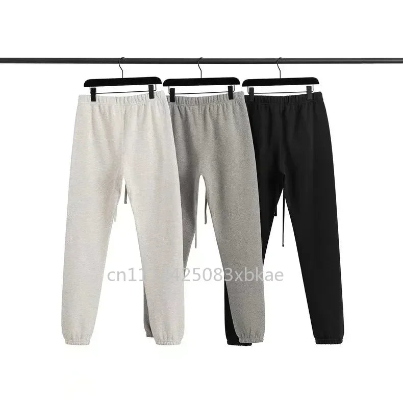22SS Men's Pants Classic Design Men's Flocking Letter Logo Sweatpants Designer Brand Couple Loose Cotton Pants