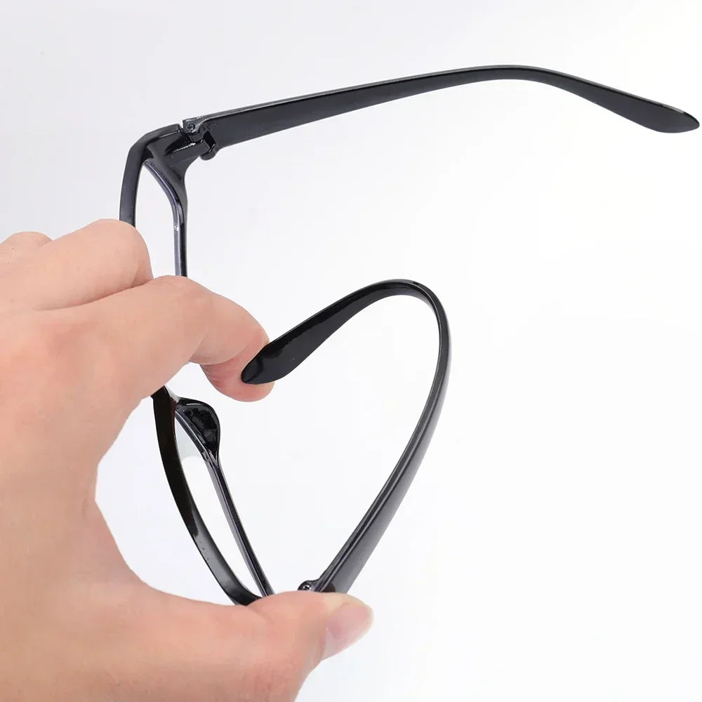 Small Square Frame Glasses Women Retro Harajuku Eyeglasses Clear Reading Spectacle Blue Light Blocking Eyewears