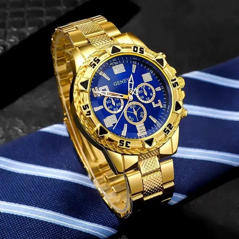 Mens Watches Luxury Brand Watches for Mens Fashion High Quality Luxury Simple WristWatch Business Full Steel Sports Male Clock